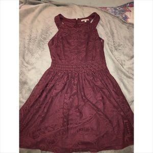 Lace Halter Dress